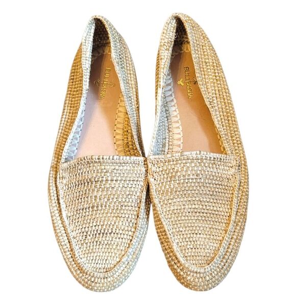 Bullbasha Women's Raffia Slip On Loafers Size EUR 40 US 9 - Picture 4 of 6